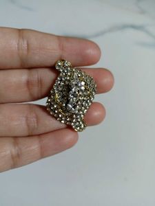 Sparkling Rhinestone Brooch