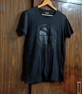 Break ounce Black T Shirt For Men