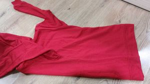 Red Zip-Up Hoodie