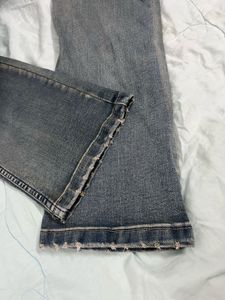 Men's Washed Denim Jeans