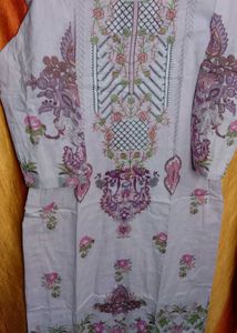 Designer Kurta with Floral Print