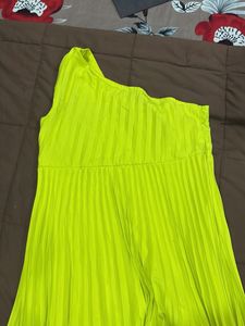 Chic One Shoulder Pleated Maxi Dress