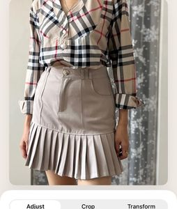 skort pleated