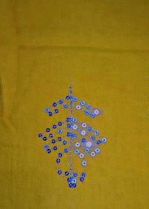 3 Shades Rajputi Cotton Odhna With Sitara Work
