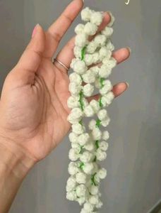 Jasmine Crochet Gajra handmade