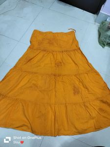 SALE❗Mustard Colour Skirt