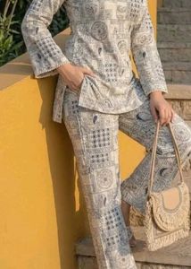 Stylish Printed Kurta Set