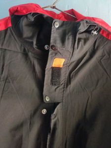 Red and black men jacket