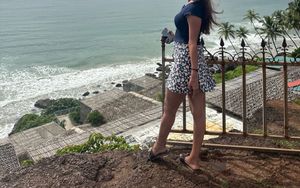 Floral Print Mini Skirt