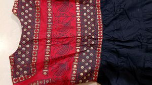 Red &amp; Black Anarkali Kurta 🖤❤