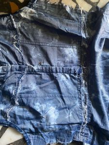 Stylish Blue Tie-Dye Kurta Set