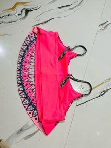 Vibrant Pink Tribal Print  Top