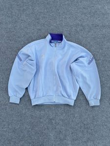 Retro Blue Track Jacket