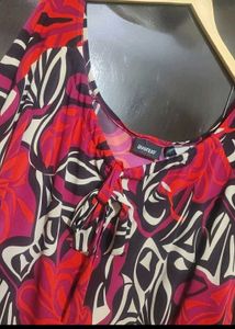Multi Printed Top For Girl Or Woman 56 Bust