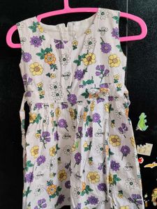 Cute Floral Print Dress