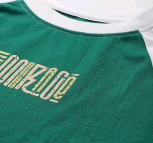 Green Crop Top