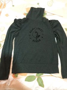 Grey Turtle neck winter top