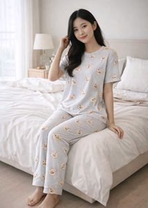 Cute Cartoon Pajama Set
