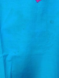 Embroidered Blue Kurta