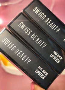 Swiss beauty pure matte lipsticks