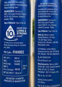 Parachute Advanced Gold Coconut Hair Oil (2 Bottle