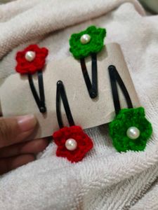 Handmade Flower Hair Clips