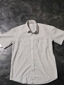 white checked shirt for men