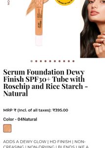 80%Off💥 6 Just Herbs Serum Foundation Lipstick
