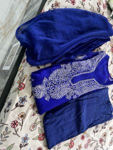 Lucknavi kurta set