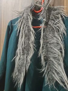 Stylish Teal Waterfall Jacket