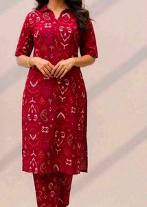 Elegant Lavender Kurta Set with Dupatta