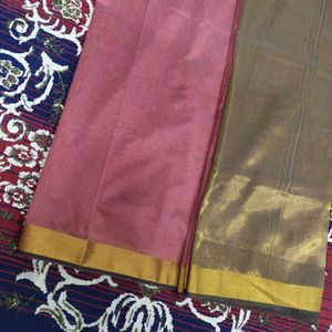 Karishma Silk Stripe Saree without blouse piece