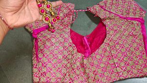 Beautiful Brown Valvet-Net Saree