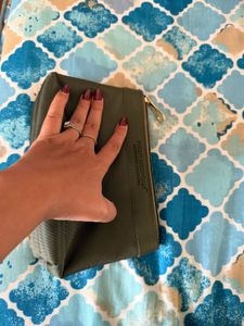 Stylish Olive Green Pouch