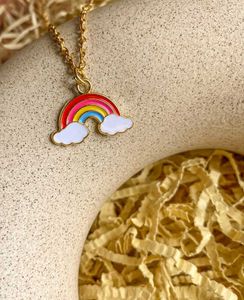 Rainbow Charm Necklace