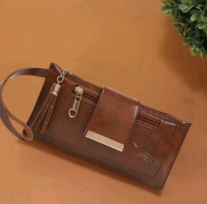 Brand New***Casual Clutch With Zipper