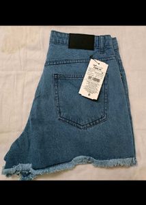 Cute Blue Denim Shorts