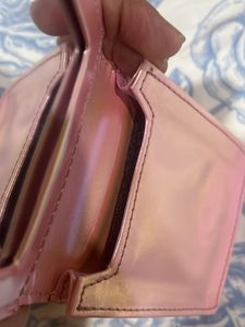 Iridescent Pink Bi-Fold Wallet