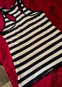 Striped Racerback Tank Top