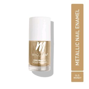 MyGlamm Chromantic Metallic Nail Enamel - Old Mone