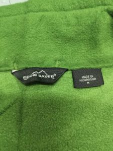 Eddie bauer Green Fleece Vest - Great Layering Pie