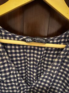 Gingham Check Mini Dress