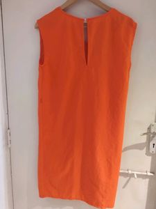 Beautiful Orange Dress And Short