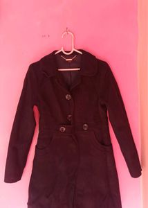 Elegant Black Overcoat