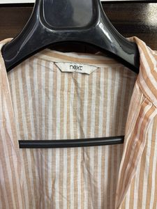 Striped Casual Button-Up Shirt