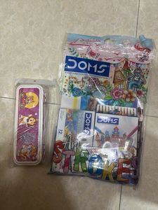 DOMS Art Supplies Kit with Pencil Box