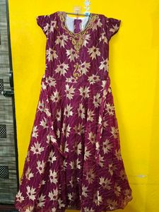 Purple &amp; Gold Dress