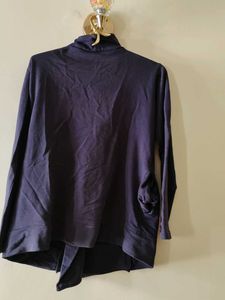 Chic Navy Double-Breasted Jacket