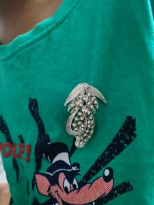 Vintage Rhinestone Brooch