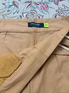 Stylish Belted Linen Pants